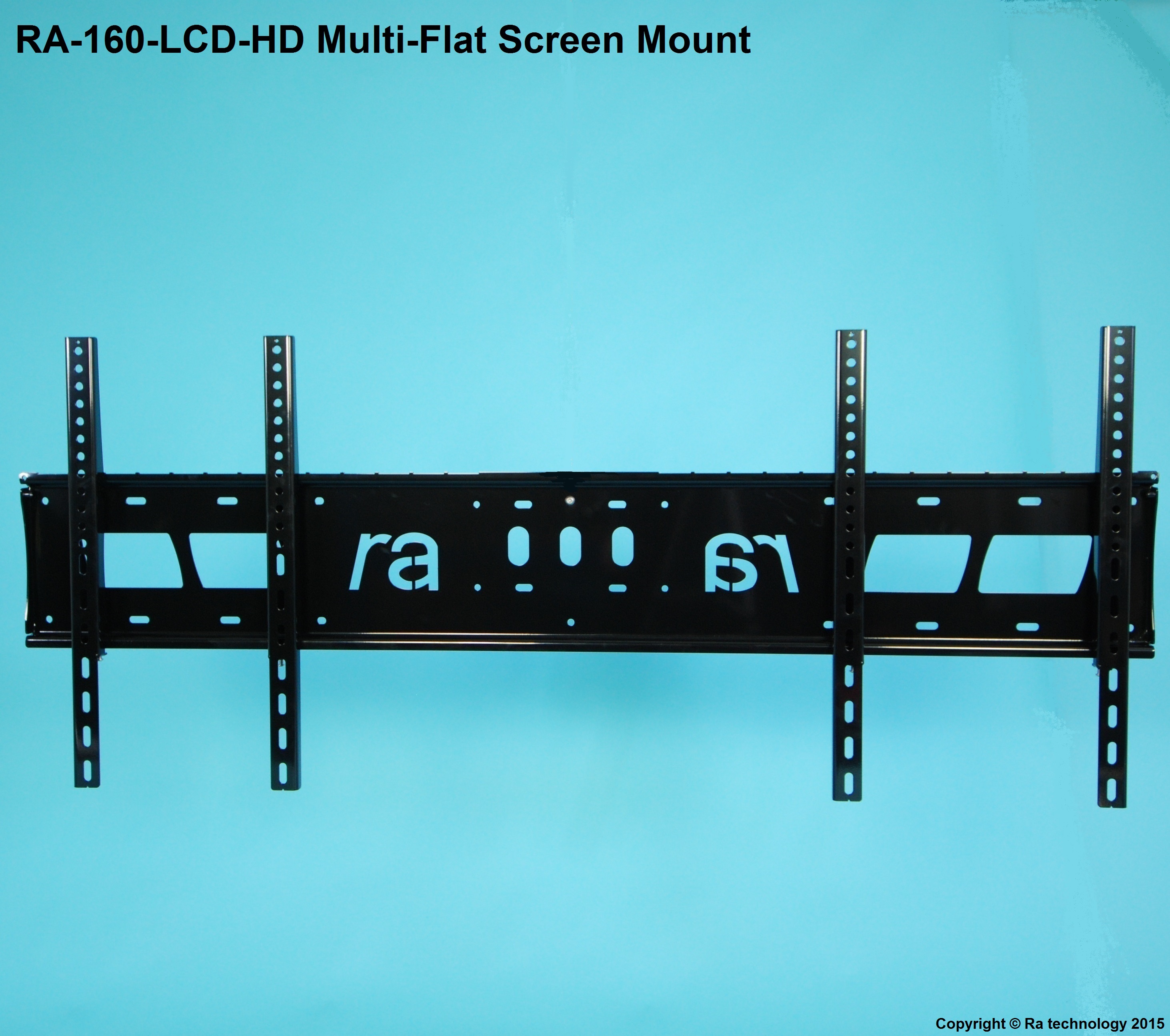 RA-160-LCD-HD. Extra Long Multi Flat Screen Wall Mount